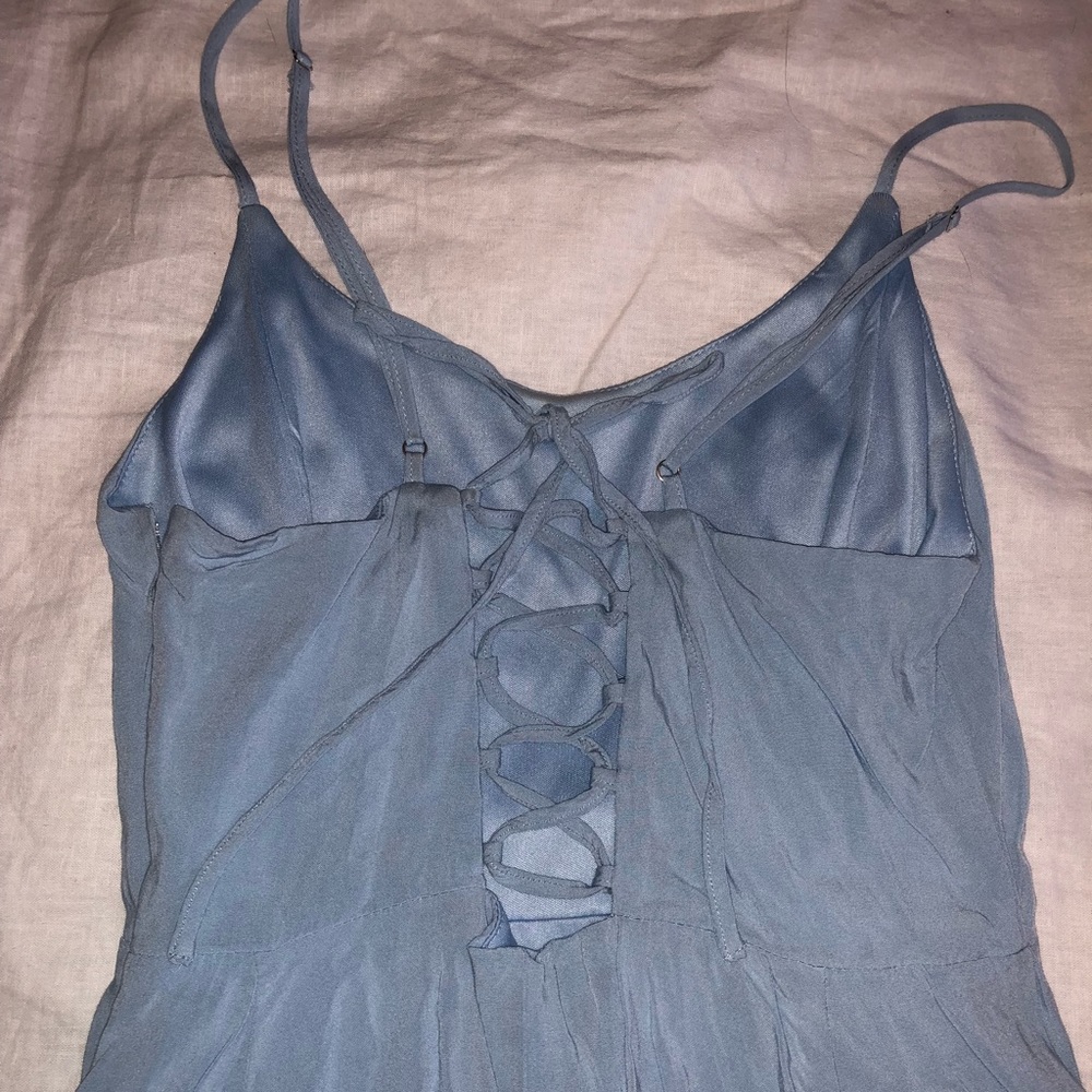 Light blue strappy back forever 21 dress